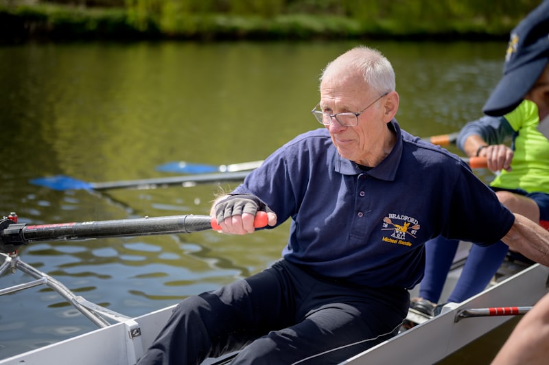 Robert, 72, Down 41 lbs · Rowing every morning